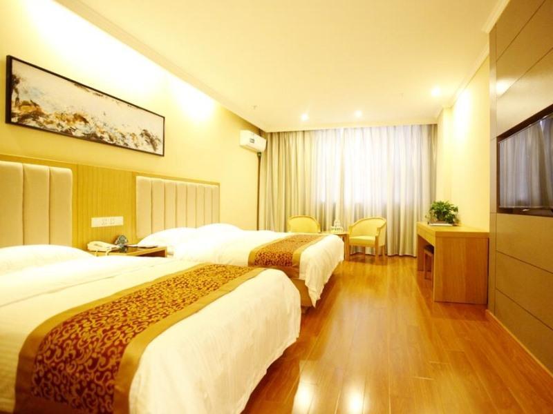 Greentree Inn Jiangsu Yancheng Dongtai Huiyang Road Guofu Business Hotel מראה חיצוני תמונה